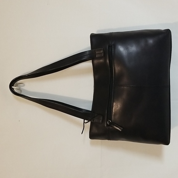 Naturalizer Black Leather Small Tote - Picture 2 of 10